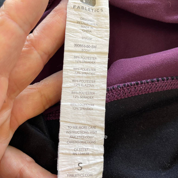 Fabletics Women's Leggings Full Length Sz Small - Picture 3 of 6